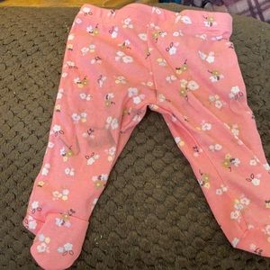 Gerber newborn footed slacks